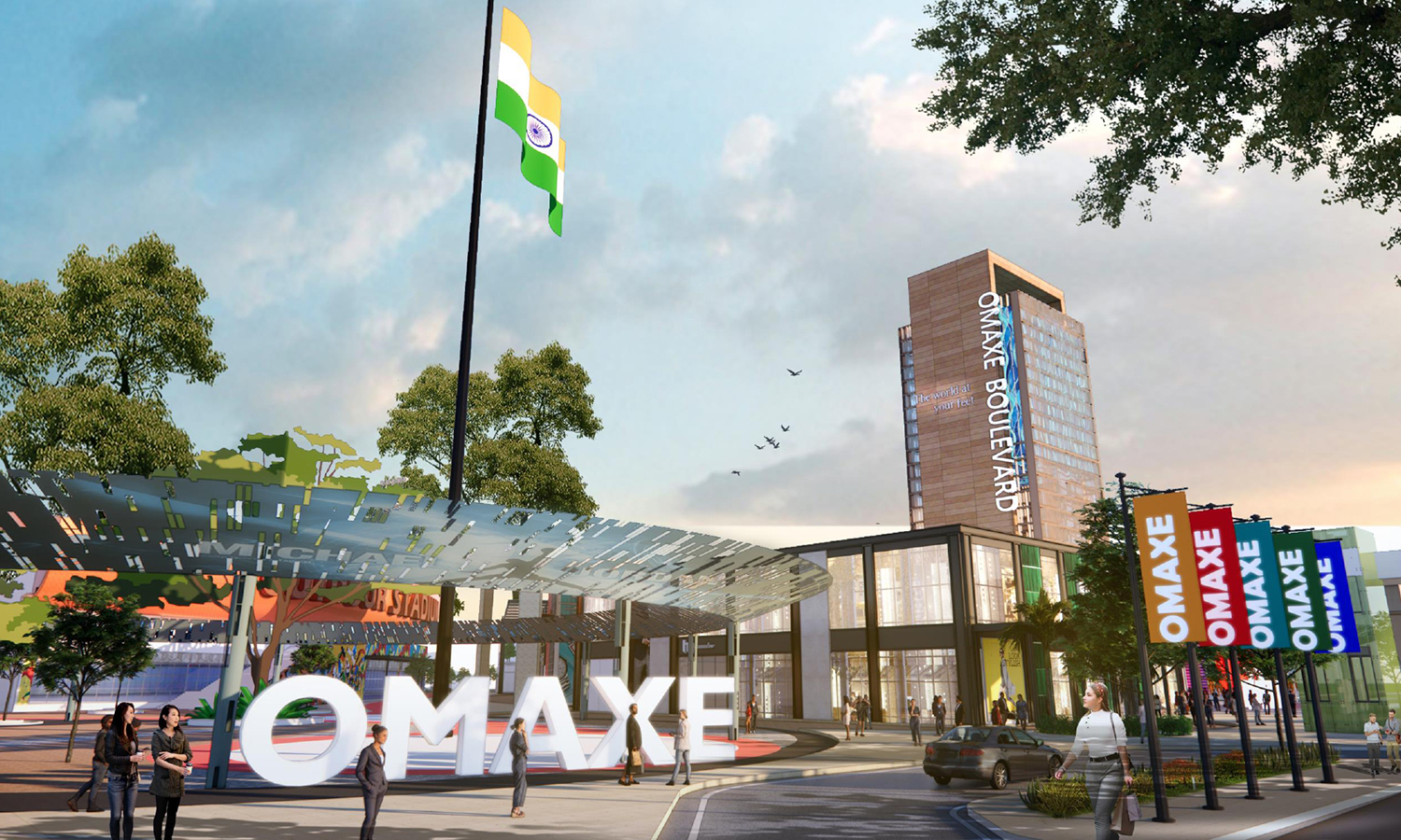 omaxe dwarka project